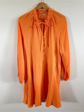 Magaschoni | Dresses | Magaschoni Long Sleeve 0 Linen Wrap Dress In  Burgundy Size 6 | Poshmark